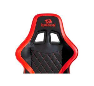 Silla Gamer Redragon Gaia Black Red Reclinable Ergonomica