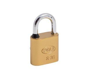 CANDADO POLI S 30MM BR-CJ 3 LLAVES