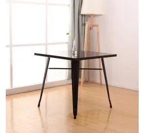 MESA TOLIX CON CUBIERTA METALICA 80X80 PARA CAFETERIA O RESTAURANTE