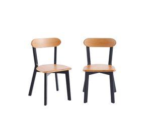PACK 2 SILLA FRESNO DE MADERA RESISTENTE
