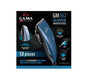 Cortadora de Pelo Gama Gm562 Magnético 13 Piezas Azul