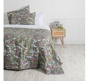 Quilt Toledo MF Estampada 2 P Stone