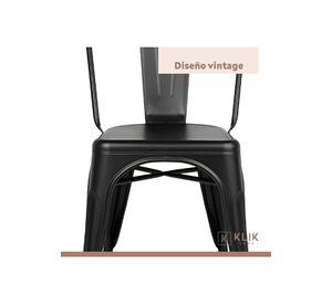 Pack de 6 Sillas Tolix - Negras
