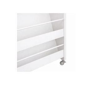 Estanteria con ruedas 3 niveles blanca