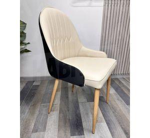 Sitial de Cuero Simil Madera