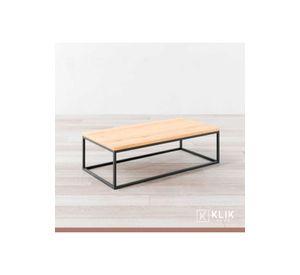 Mesa de centro rectangular 110x60 - Madera Clara