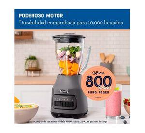 Licuadora Oster BLSTPEG-GPB Vidrio 6 Vel + Pulso 800W Gris