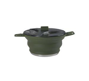 Olla Silicona Plegable 2,4L - Camping Militar