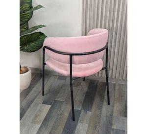 SITIAL TERCIOPELO PATAS NEGRAS GLAM