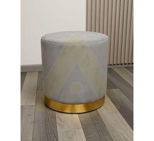 POUF OLIVIA DE TERCIOPELO PUFF PARA LIVING ELEGANTE