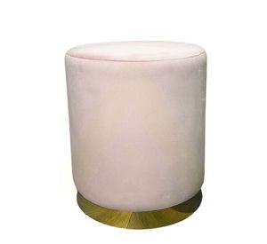 POUF OLIVIA DE TERCIOPELO PUFF PARA LIVING ELEGANTE