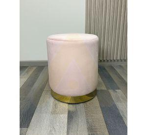 POUF OLIVIA DE TERCIOPELO PUFF PARA LIVING ELEGANTE