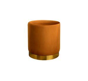 POUF OLIVIA DE TERCIOPELO PUFF PARA LIVING ELEGANTE
