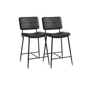 SET DE SILLAS DE BAR ACOLCHADA 68 CM COFFEE - 2 UNID