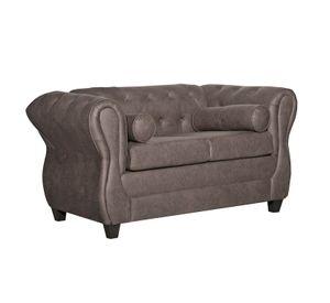 SOFÁ 2 CUERPOS CHESTERFIELD CHOCOLATE