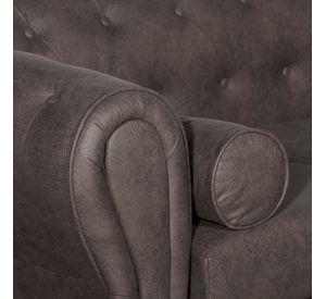 SOFÁ 2 CUERPOS CHESTERFIELD CHOCOLATE