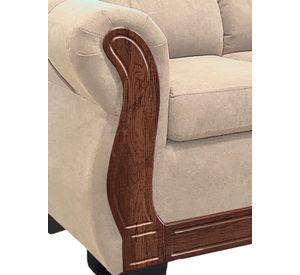 Sofá Con Respaldo Confortable 2 Cuerpos Taurus Chenille X