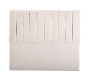 Respaldo Tubular Vertical Beige Super king