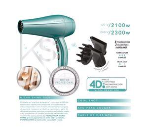 Secador de Pelo Gama Diva 4D Kerashine Ceramic Ion 2300W