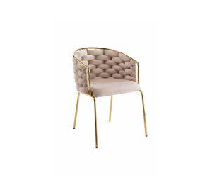 Sitial Arthur Terciopelo Gold