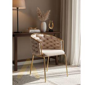 Sitial Arthur Terciopelo Gold