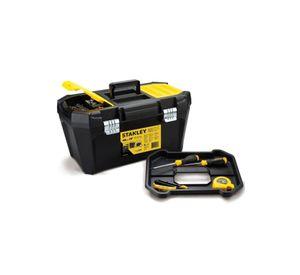 CAJA HERRAMIENTA STANLEY CON BANDEJA SIERRE METALICO
