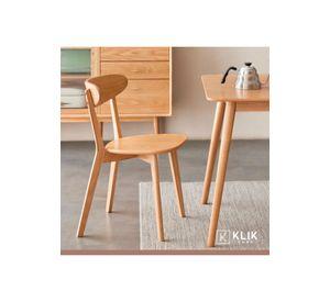 Pack de 2 Sillas Fresno de Madera - Natural