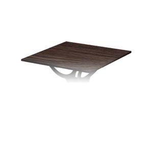 Mesa de Comedor Art 80x80 Cafe Marron