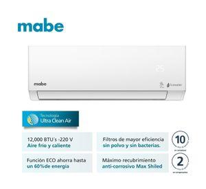 Aire Acondicionado Inverter Wifi 12000BTU Blanco Mabe MMI12HDBWCA32CH1