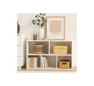 Estantería Baja MultiBox 80x24x49.5 Blanca