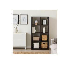 Estante Modular Zyno con 8 Compartimentos - Negro