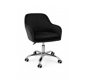 Silla de Escritorio Giratoria Acolchada Lineal Silver
