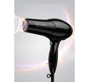 Secador De Cabello Control Frizz Revlon 2000W Color Negro