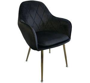 SITIAL POLTRONA LUX PATAS DORADAS