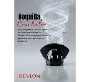 Secador De Cabello Control Frizz Revlon 2000W Color Negro