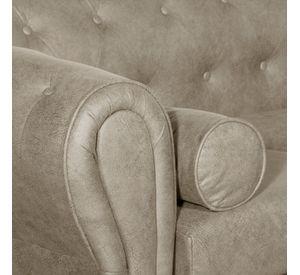 SOFÁ 2 CUERPOS CHESTERFIELD BEIGE