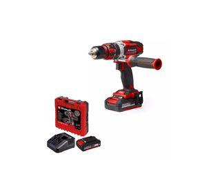 TALADRO PERCUTOR TE-CD 18/48 EINHELL+ 2BAT 2.0 AH + Carg.