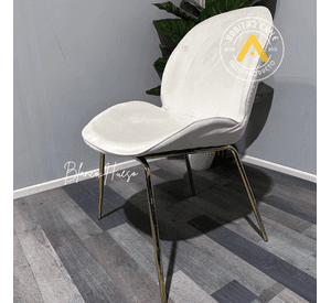 JUEGO DE COMEDOR 4 PUESTOS DUBAI BERLIN GOLD 100 CM