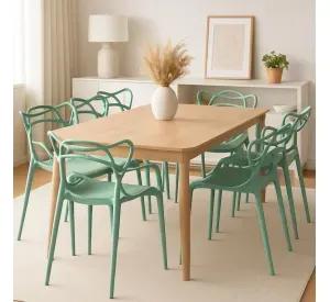 SILLAS MASTER PARA TERRAZA O COMEDOR MATERIAL CON APOYABRAZOS