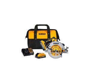 SIERRA CIRCULAR DEWALT DCS570H2-B2 20V 7 1/4+2B 5A+C+BOLSO