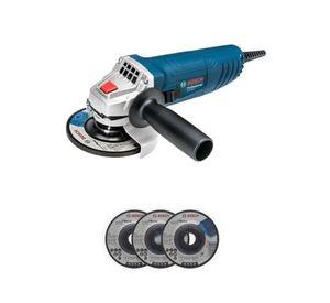 ESMERIL ANGULAR BOSCH GWS 850 INCLUYE 3 DISCOS
