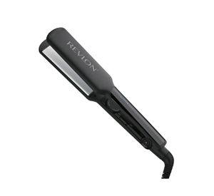 Plancha Alisadora De Cabello Revlon Placas De Cerámica Alaciadora Negra RVST2182