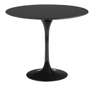 MESA REDONDA MODERNA TULIP 100CM CON BASE METALICA