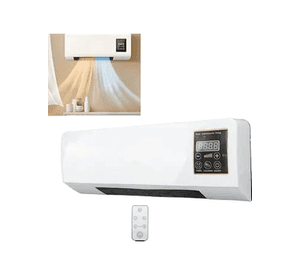 Calefactor y Ventilador 2 en 1 Portátil Modular Pared Mesa