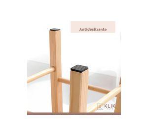 Pack de 4 Taburetes Nordic - Negro