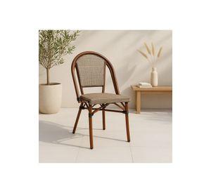 Silla Bistro Parisina Textileno - Beige