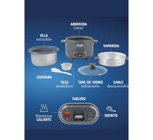 Oster Arrocera 3 en 1, Capacidad de 1,8 L Oster DiamondForcen,CKSTRC10DFSKE Version 2026