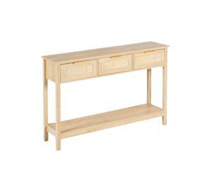 ARRIMO 120 CM RATTAN CON CAJONES NATURAL