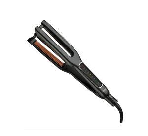 Plancha Alisadora De Cabello Revlon Placas Dobles Cerámica De Cobre Alaciadora Negra