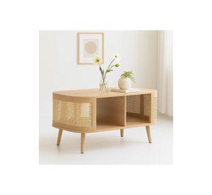 Mesa de Centro Siena Rattan - Natural